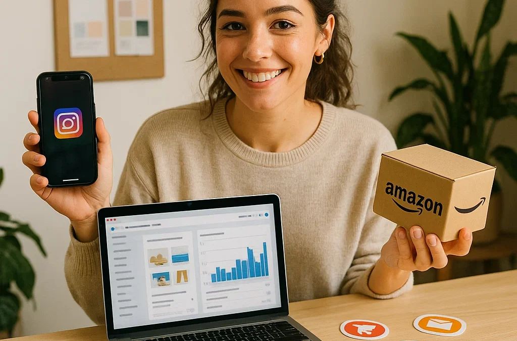 Presencia en marketplaces y redes sociales